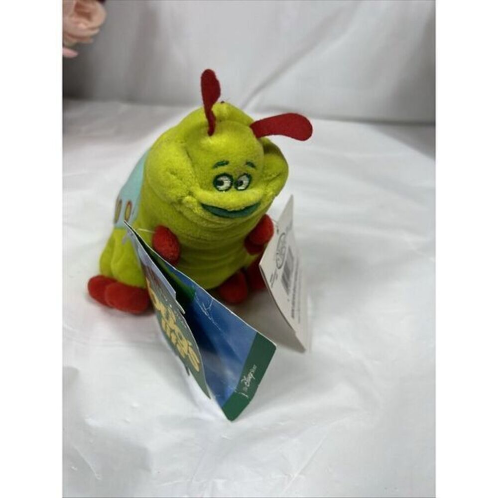 The Disney‎ Store A Bug's Life Heimlich Mini Bean Bag Beanie Plush New